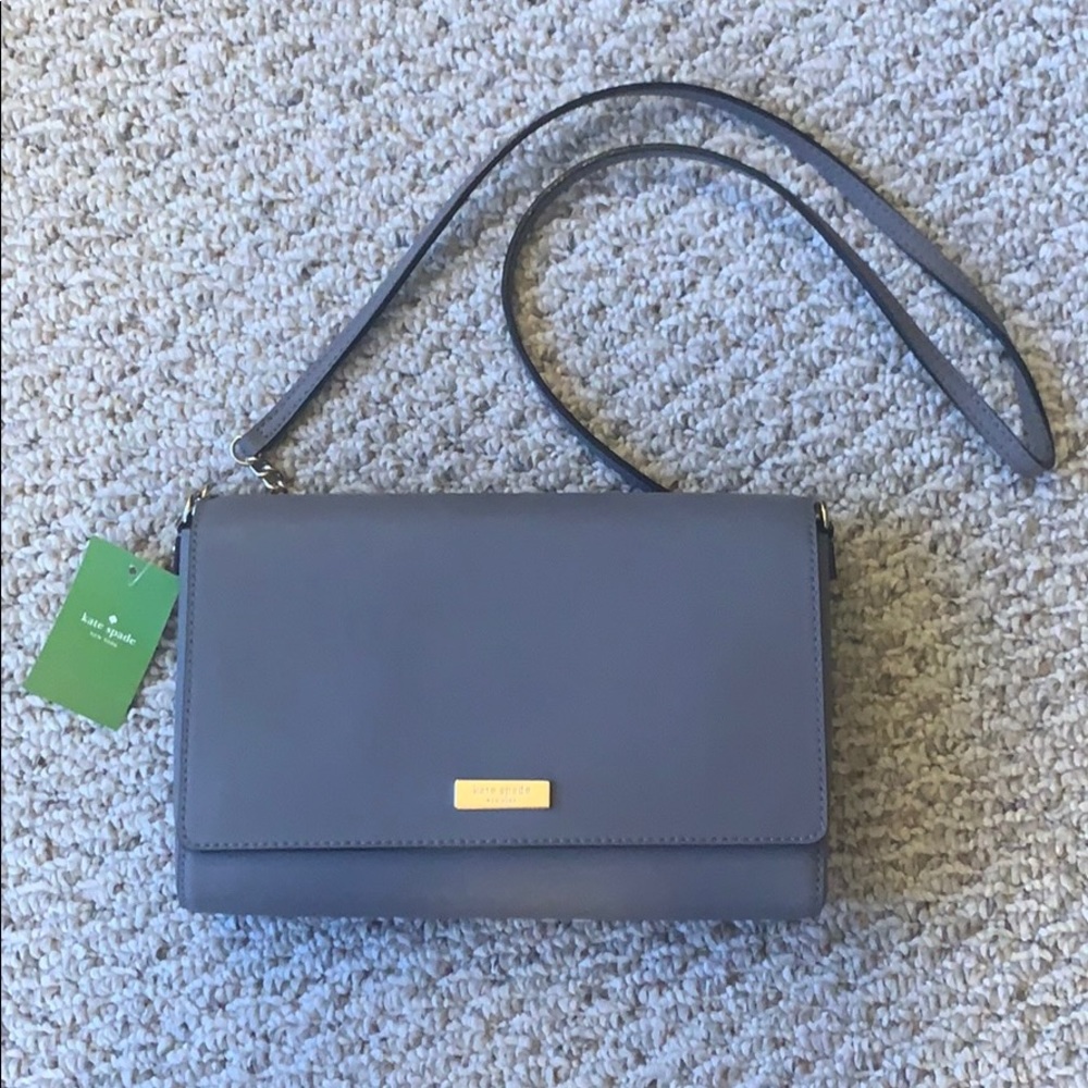 NWT Kate Spade Tilden Place Alek purse - hare grey